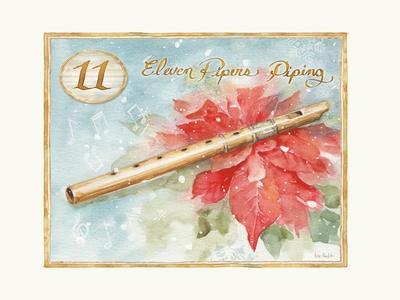 12 Days of Christmas XI - Wall Art Print, 16x12