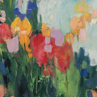 Abstract Garden II - Wall Art Print, 16x16