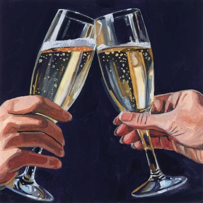 Cheers To Love - Wall Art Print, 16x16