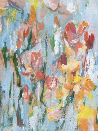 Impressionist Floral Abstract II - Wall Art Print, 12x16