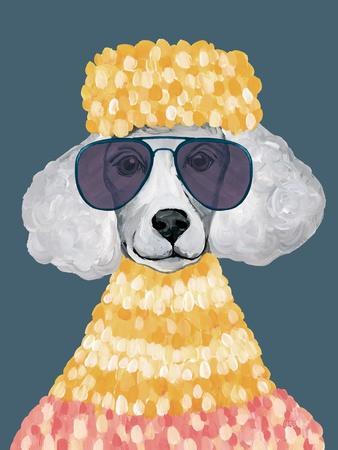 Poodle Power v2 - Photographic Print, 12x16