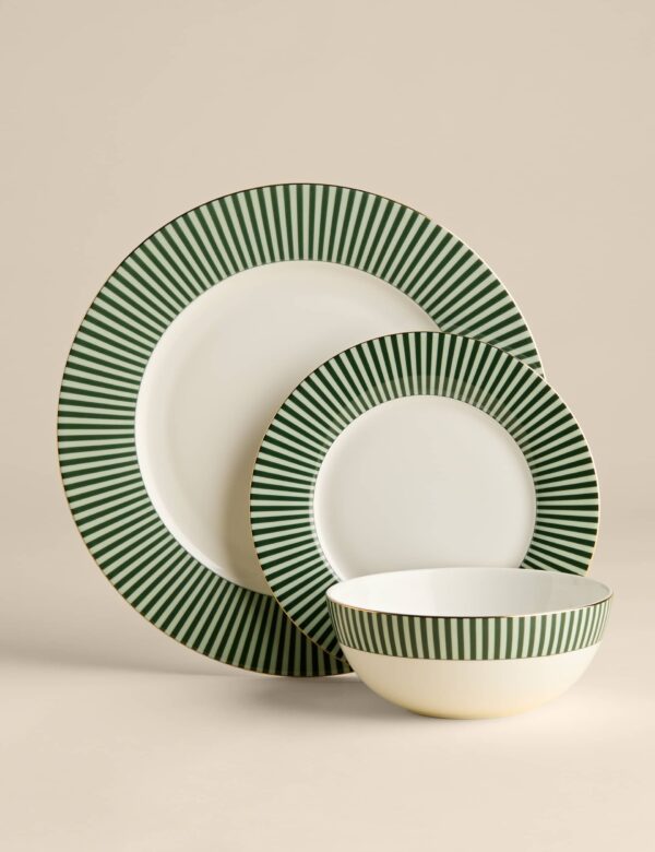 12 Piece Hampton Bone China Dinner Set