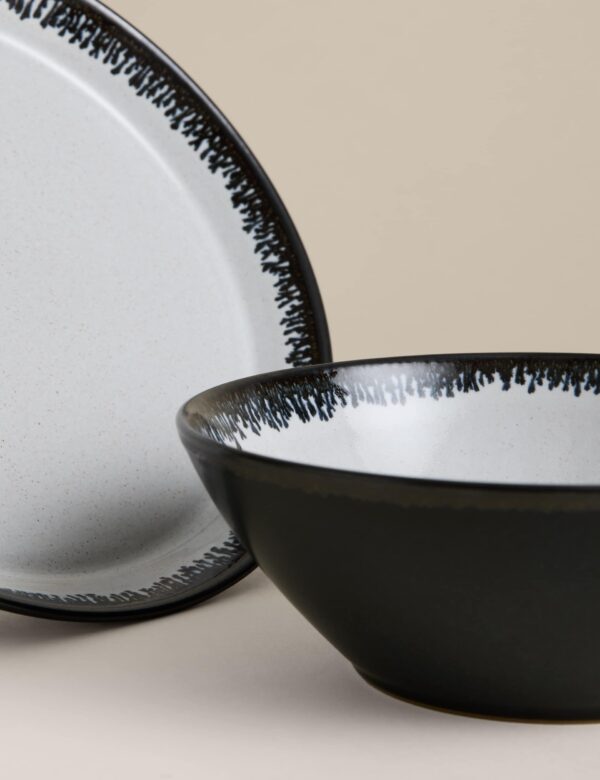 12 Piece Reactive Glaze Dinner Set 12 Piece Reactive Glaze Dinner Set