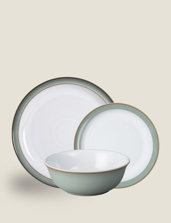 12 Piece Regency Green Dinner Set 12 Piece Regency Green Dinner Set