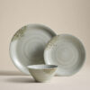 12 Piece Textured Spin Dinner Set