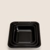 3 Piece Vitreous Enamel Roaster Set