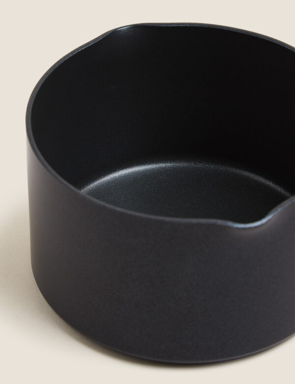 Black Aluminium 14cm Non-Stick Milk Pan Black Aluminium 14cm Non-Stick Milk Pan