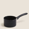 Black Aluminium 14cm Non-Stick Milk Pan Black Aluminium 14cm Non-Stick Milk Pan