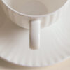 Fluted Hampton Cup & Saucer Fluted Hampton Cup & Saucer