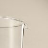 Footed Glass Jug Footed Glass Jug