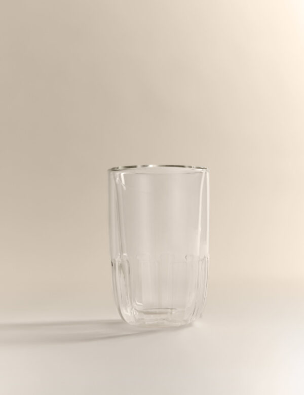 Handleless Medium Glass Mug Handleless Medium Glass Mug