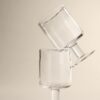 Set of 2 Contrast Rim Wine Glasses Set of 2 Contrast Rim Wine Glasses