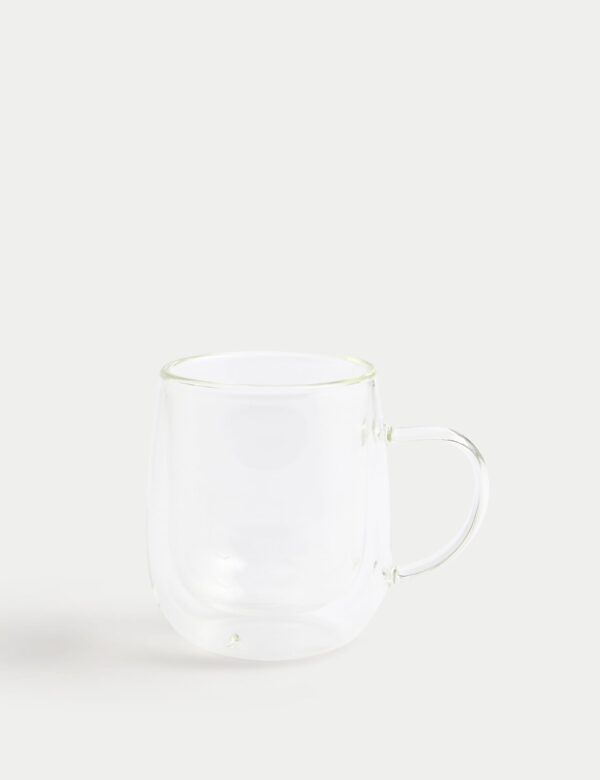Set of 2 Double Wall Mugs