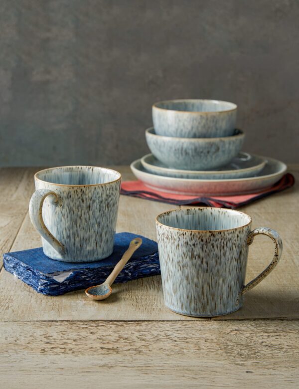 Set of 2 Halo Speckle Mugs