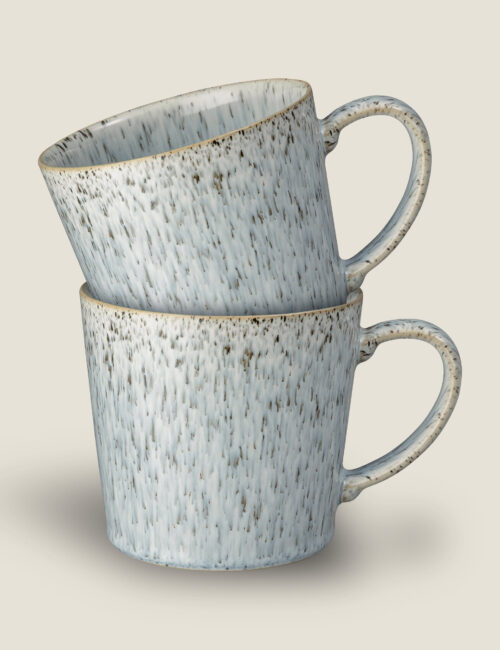Set of 2 Halo Speckle Mugs