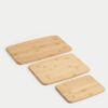 Set of 3 Bamboo Chopping Boards