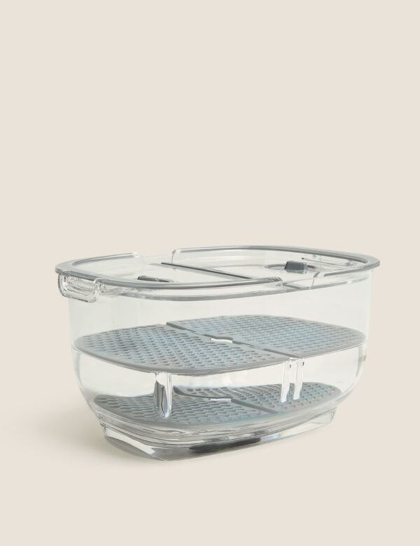Set of 3 Nesting Fridge Storage Containers