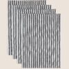 Set of 4 Cotton Rich Basket Weave Tea Towels