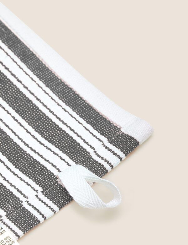 Set of 4 Cotton Rich Basket Weave Tea Towels
