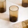 Set of 4 Hammered Hi Ball Glasses