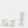 Set of 4 Hampton Stripe Mugs