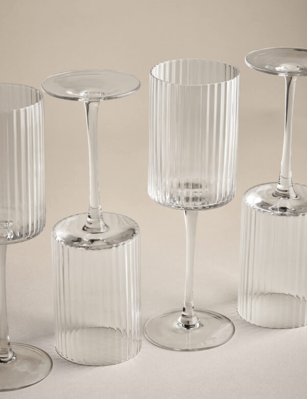 Set of 4 Handmade Celine Wine Glasses Set of 4 Handmade Celine Wine Glasses