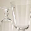 Set of 4 Soda Optic Wine Glasses