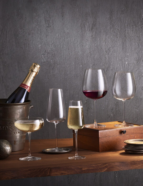 Set of 4 Talismano White Wine Glasses
