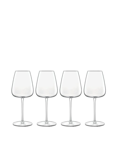 Set of 4 Talismano White Wine Glasses Set of 4 Talismano White Wine Glasses
