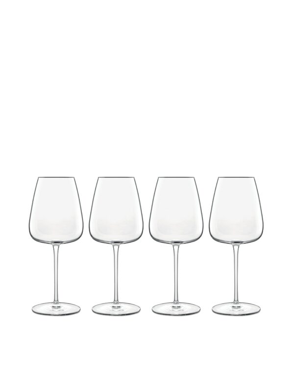 Set of 4 Talismano White Wine Glasses