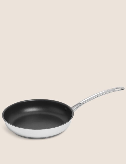 Stainless Steel 24cm Medium Frying Pan Stainless Steel 24cm Medium Frying Pan