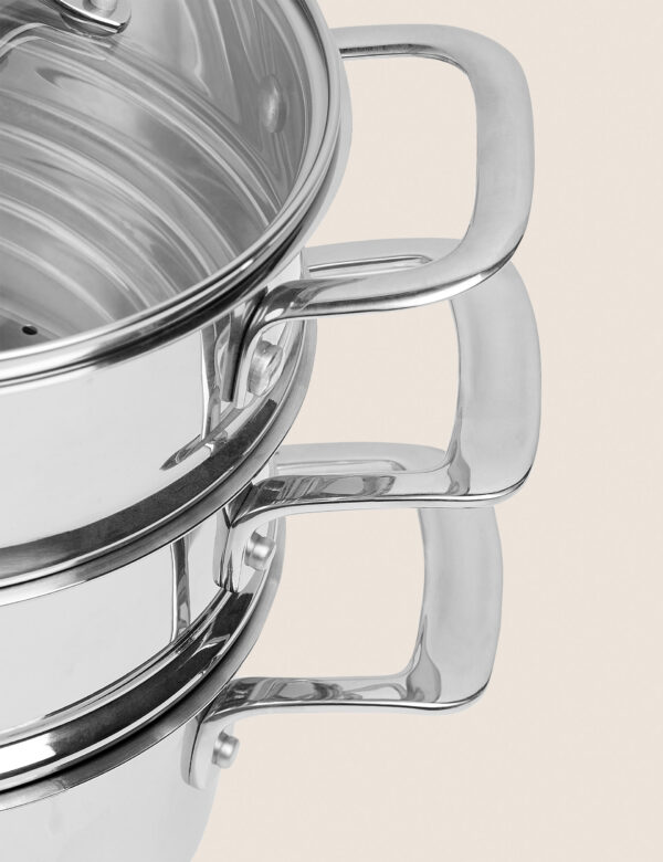 Stainless Steel 3 Tier Steamer