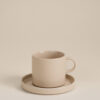 Straight Sided Cup & Saucer