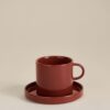 Straight Sided Cup & Saucer