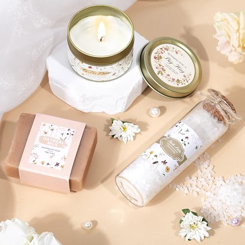 Birthday Gifts for Women, Get Well Soon Self Care Package Box, Sending Hug Baskets Thinking of You Inspirational Gift for New Mom Best Friend...