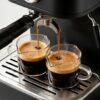 DWTS DANWEITESI Espresso Cups Set of 2: Espresso Machine Accessories - Espresso Shot Cups for Home Baristas - Essential Coffee Bar Accessories -...