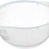 Inomata Plastic Japanese Rice Washing Bowl with Strainer, 2 quart Inomata Plastic Japanese Rice Washing Bowl with Strainer, 2 quart